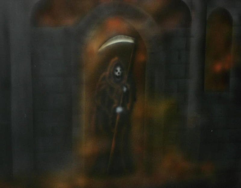 Reaper, grim, death, sickle, HD wallpaper
