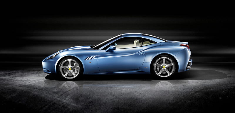 Ferrari, Ferrari California, Blue Car, Car, Sport Car, Vehicle, HD wallpaper