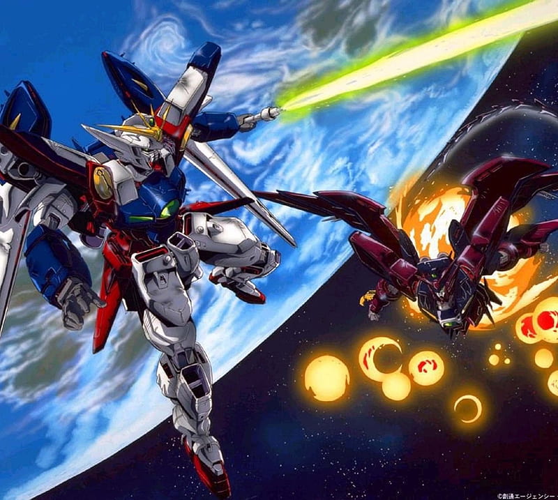 Gundam Wing, epyon, gundam, wing zero, HD wallpaper