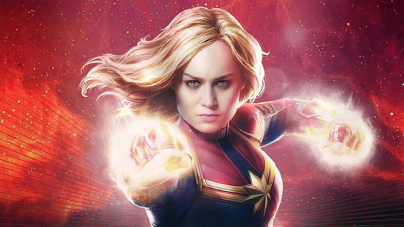 Movie, Captain Marvel, Brie Larson, HD wallpaper