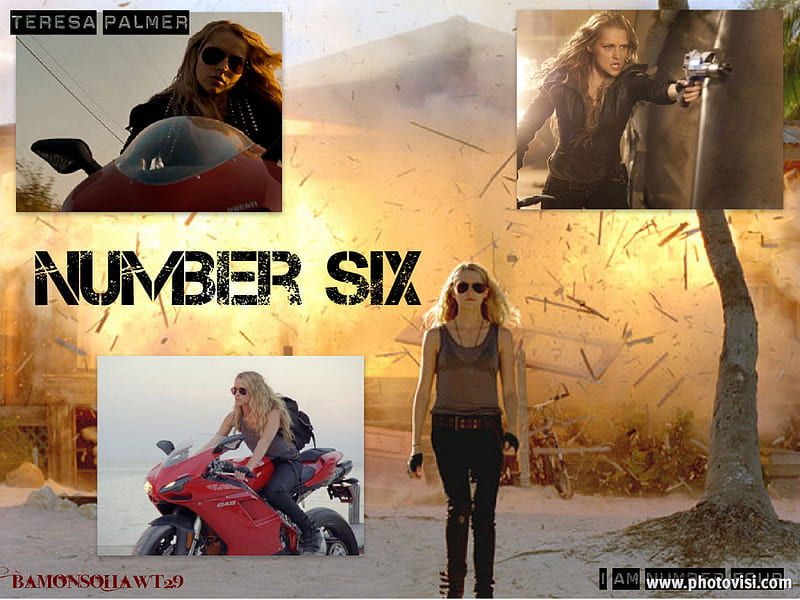 Teresa Palmer ~ I am Number Four, movie, action, number six, teresa palmer, special effects, HD wallpaper