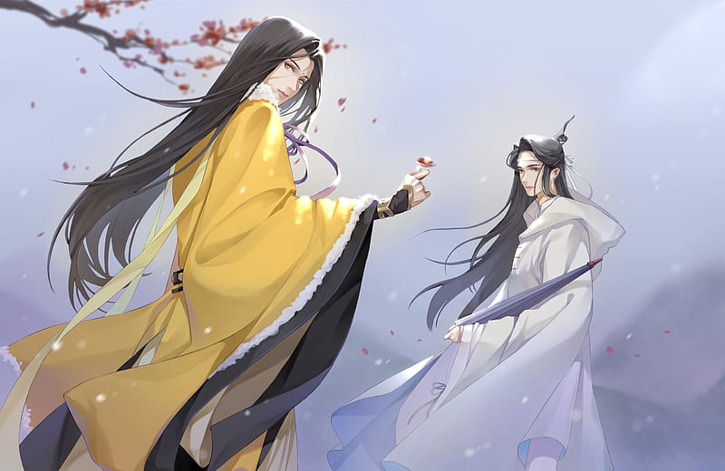 Anime, Mo Dao Zu Shi, Jiang Cheng, Jiang Wanyin, Kiss, Lan Huan