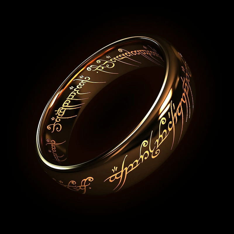 The one ring LOTR, rings, fantasy, HD phone wallpaper | Peakpx