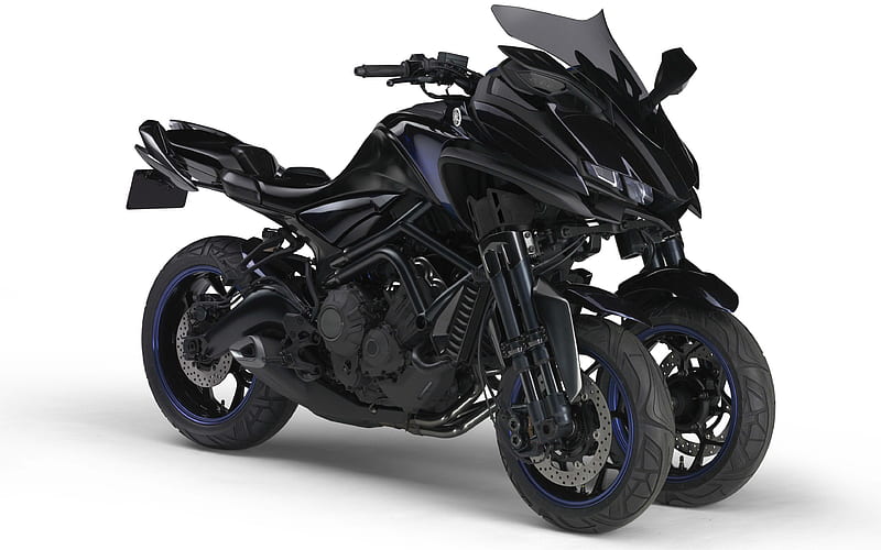 Yamaha MWT-9, 2018 three-wheeled motorcycle, new motorcycles, Japanese motorcycles, Yamaha, HD wallpaper