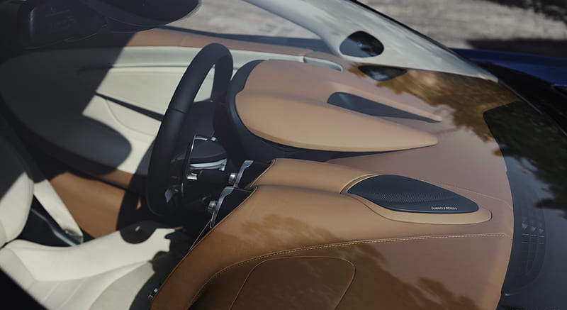 2020 McLaren GT (Color: Burnished Copper) - Interior, Detail , car, HD wallpaper