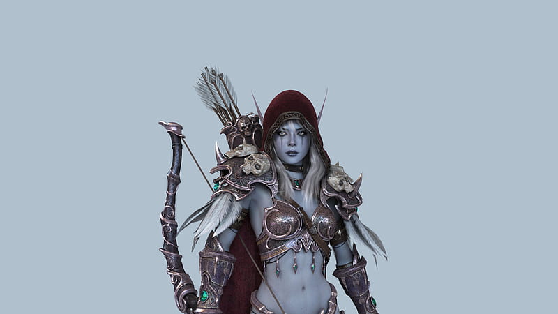 Warcraft, Warcraft III: Reign of Chaos, Sylvanas Windrunner, HD wallpaper