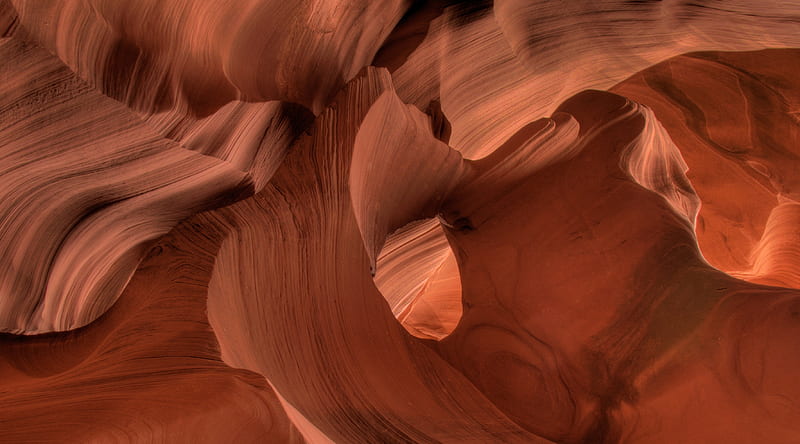 Lower Antelope Canyon Ultra, United States, Arizona, Rock, Canyon, Antelope, slotcanyon, rockformation, LowerAntelopeCanyon, HD wallpaper
