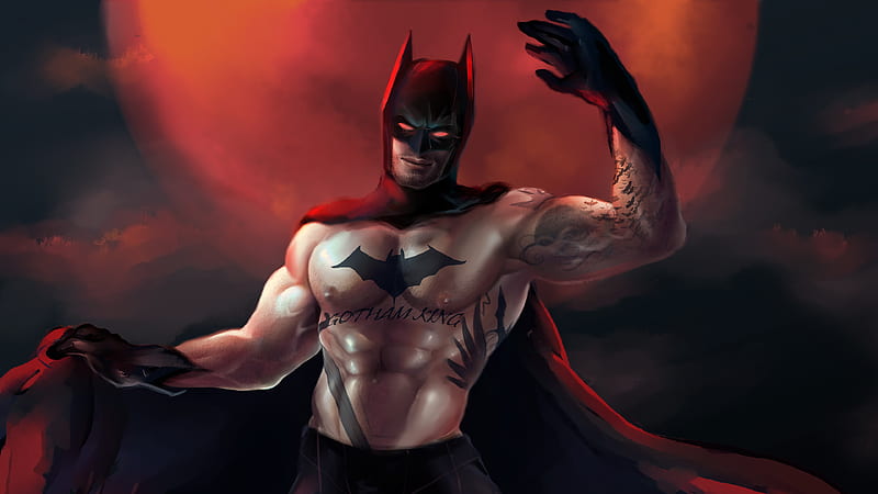 Batman, dc comics, tatuaje, Fondo de pantalla HD | Peakpx