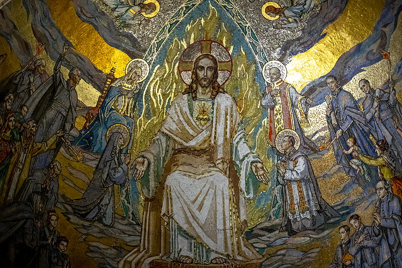 Sacred Heart of Jesus Christ, HD wallpaper