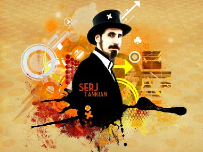 Serj Tankian, Music, Metal, Heavy Metal, HD wallpaper