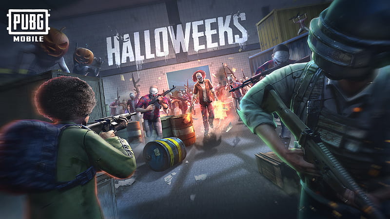 Halloween PUBG Game, HD wallpaper
