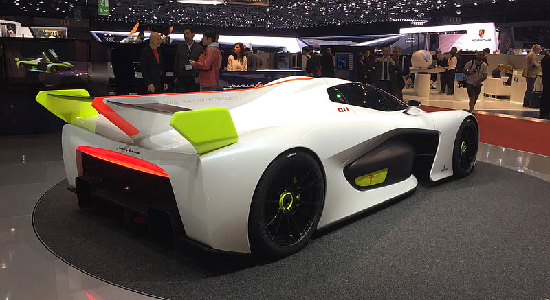 2016 Pininfarina H2 Speed at Geneva Auto Show - Rear Three-Quarter , car, HD wallpaper