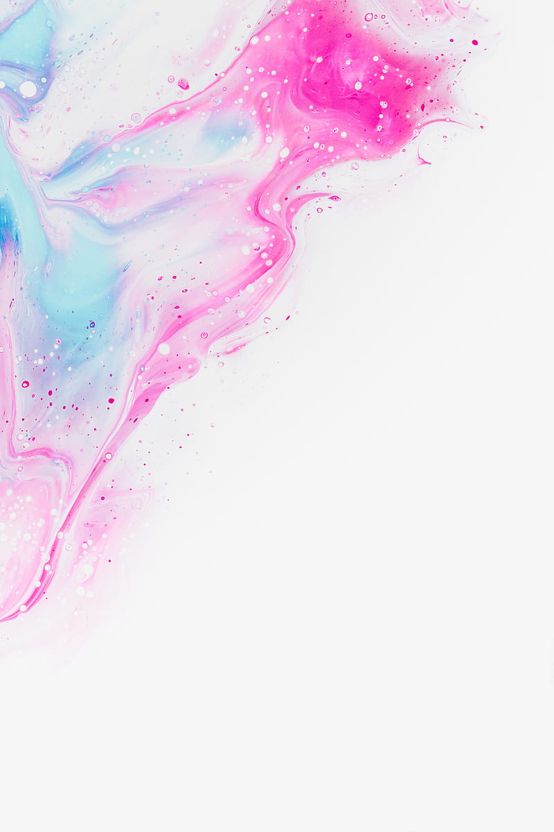 paint, stains, bubbles, liquid, colors, mixing, HD phone wallpaper