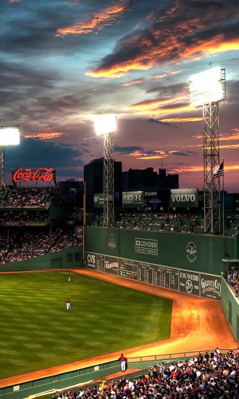 Fenway Park, baseball, boston, mlb, red, sox, HD phone wallpaper
