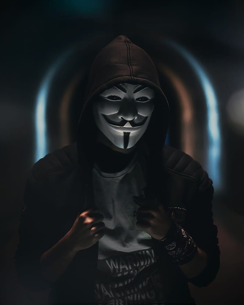 dark hooded man wallpaper