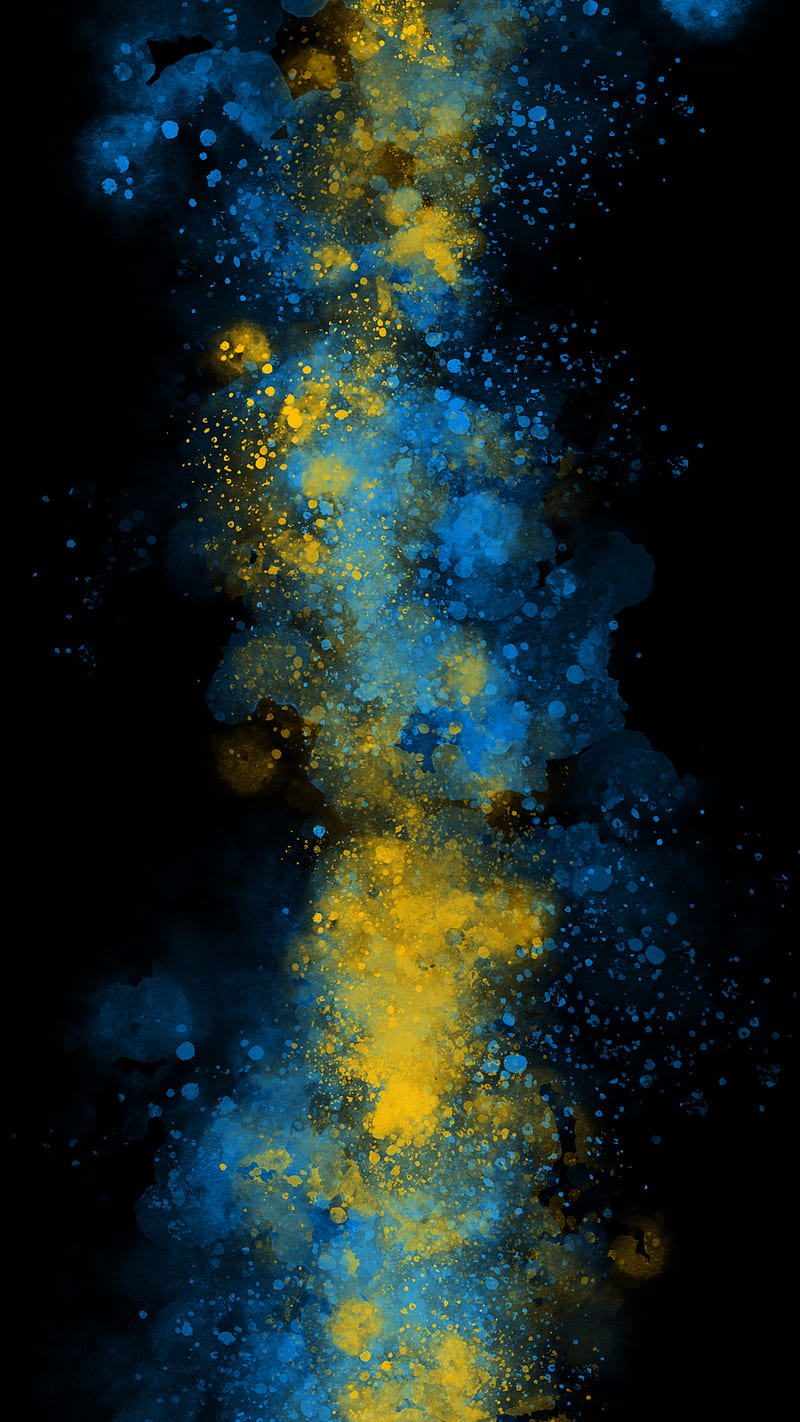 HD abstract blue yellow wallpapers | Peakpx