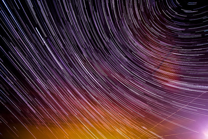 timelapse of starry sky, HD wallpaper