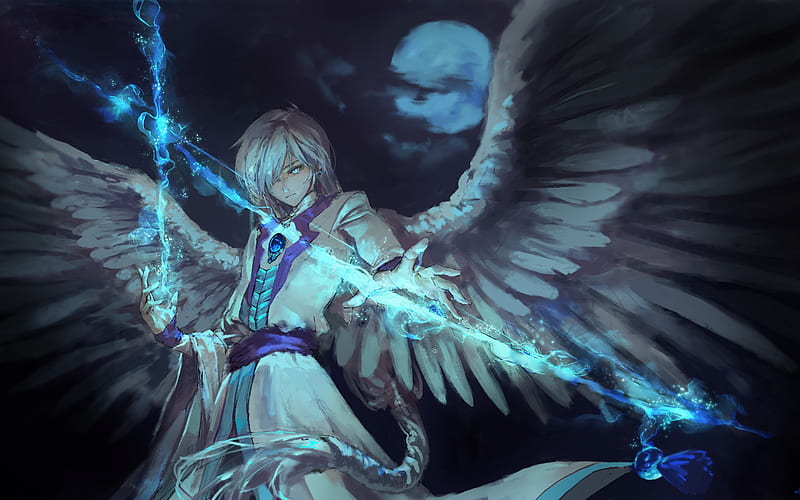 Rage of Bahamut Gabriel Anime Angel anime characters with masks manga  fictional Character angel png  PNGWing