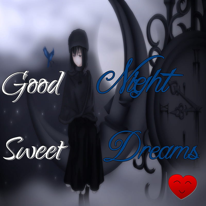 Good Night, awesome, cool, dreams, moon, nice, sweet, HD phone wallpaper