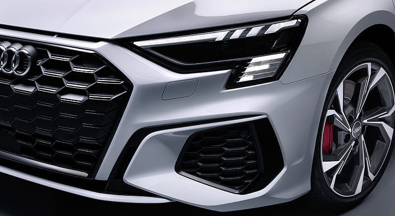 2021 Audi A3 Sportback TFSI e Plug-In Hybrid (Color: Glacier White) - Headlight , car, HD wallpaper