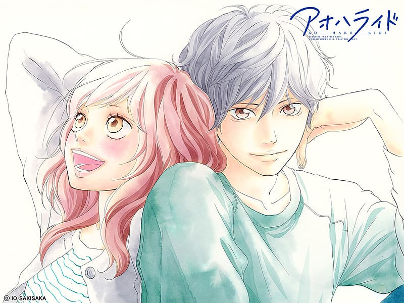 Anime Futaba Yoshioka Kou Mabuchi Ao Haru Ride HD wallpaper  Peakpx