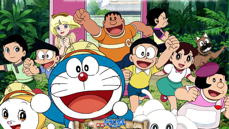 Nobita Doraemon And Friends Doraemon, HD wallpaper