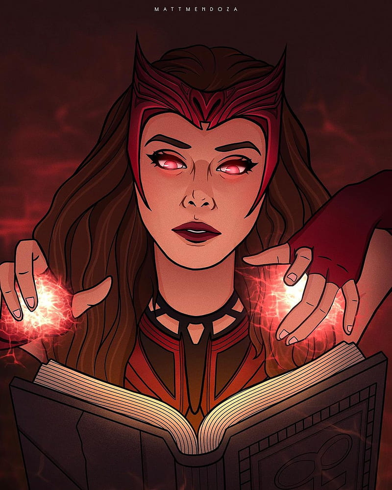 The Scarlet Witch, comics, marvel, mcu, scarlet witch, the darkhold, the  hex, HD phone wallpaper | Peakpx
