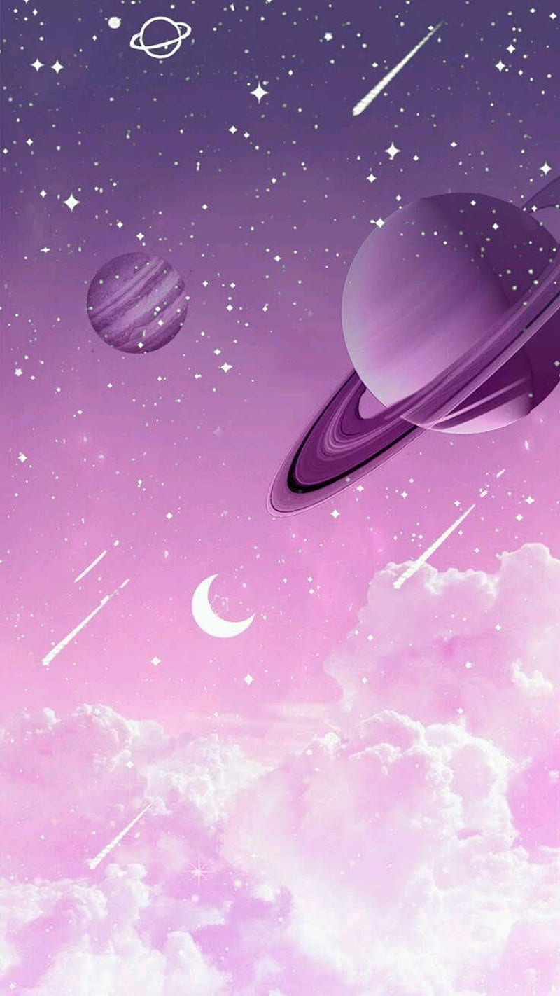 Pink galaxy space universe HD phone wallpaper  Peakpx