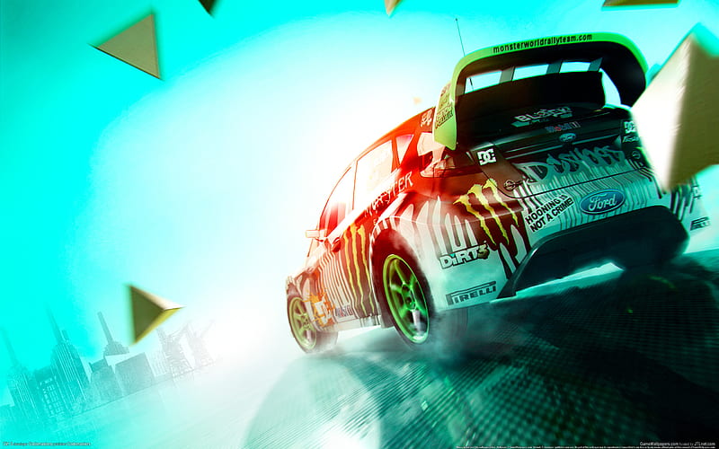 Dirt 3, race, game, 2011, road, weather, fast, HD wallpaper