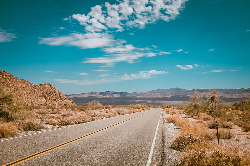 highway road during daytime, HD wallpaper