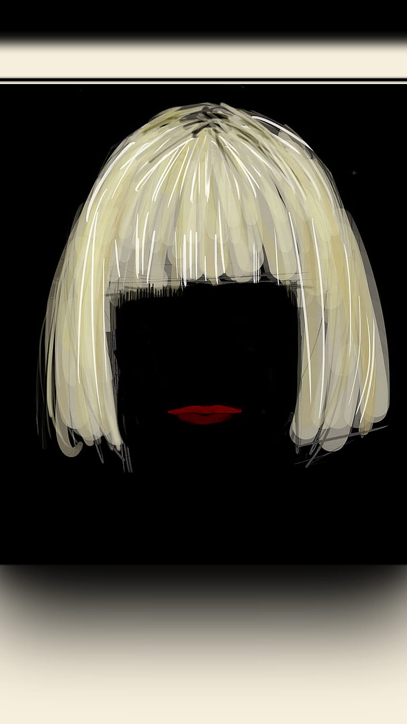 Sia, dark, music, HD phone wallpaper