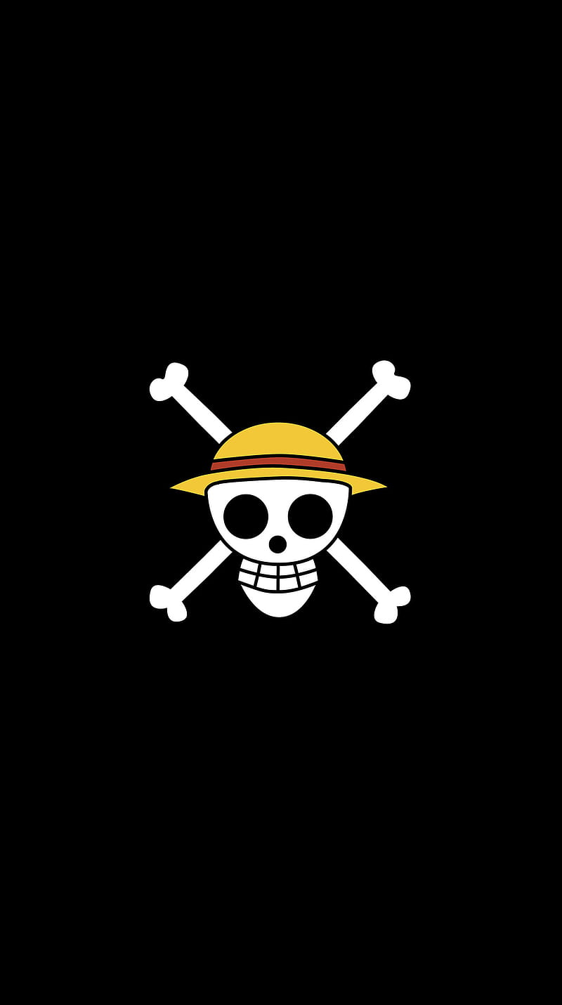 one piece straw hat jolly roger