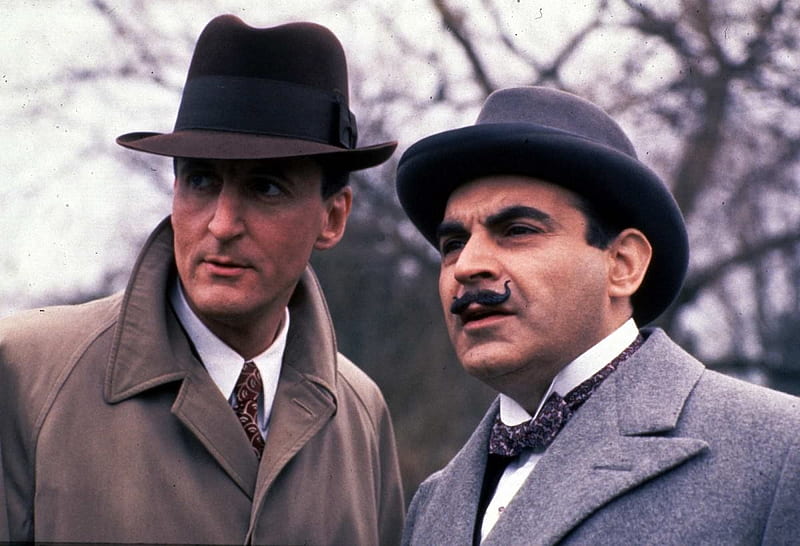 Hercule Poirot and Captain Hastings!, poirot, hercule, hastings, captain, HD wallpaper
