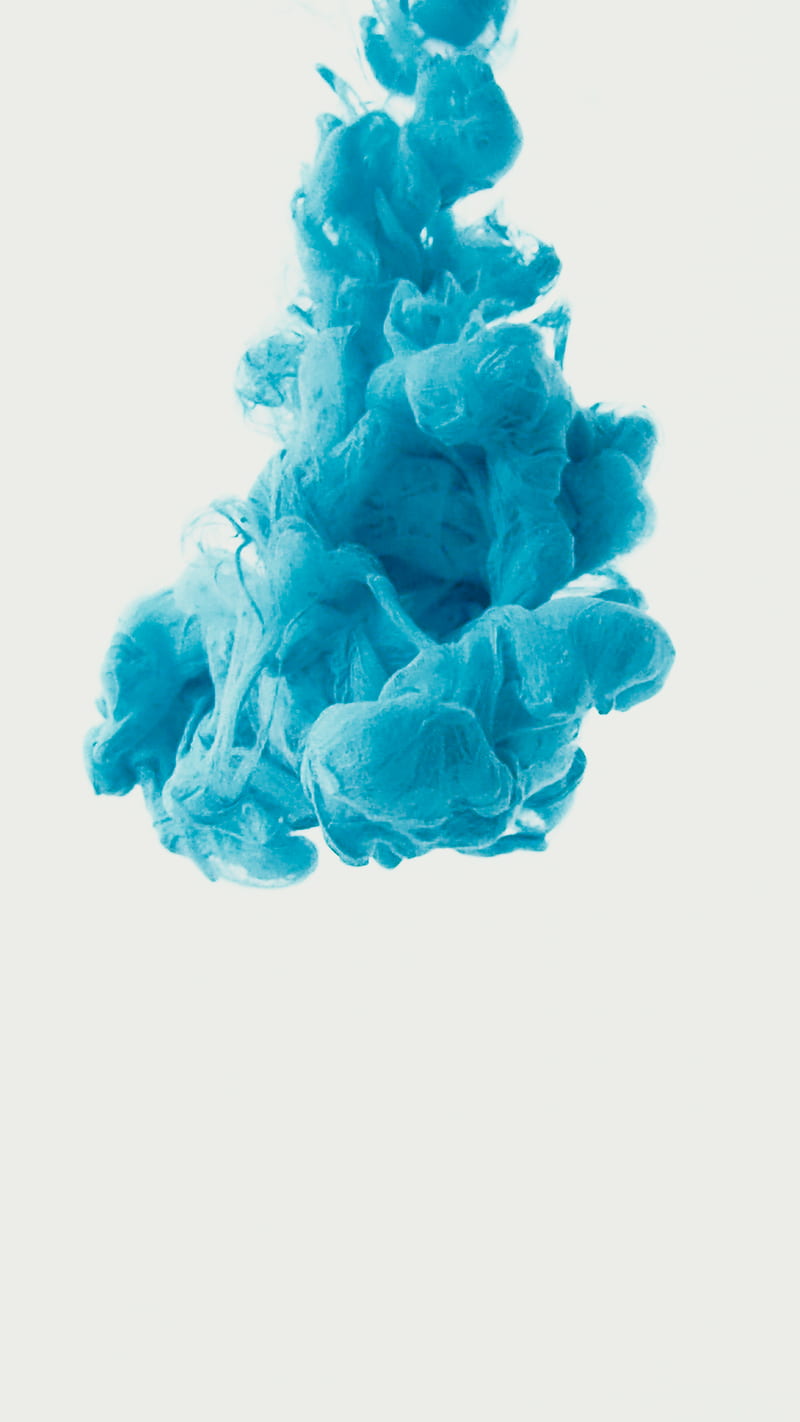 Blue Smoke on White Background, HD phone wallpaper | Peakpx