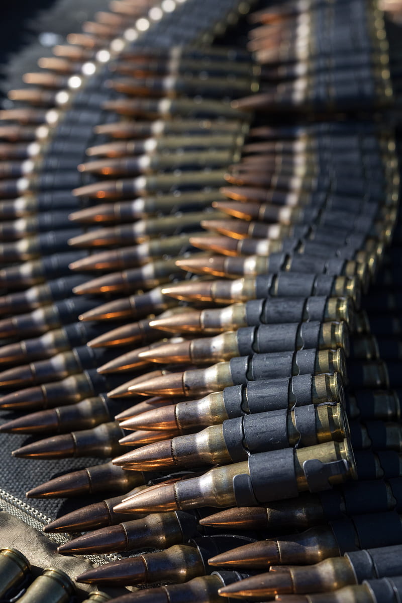 cartridges, ammunition, bullets, metal, HD phone wallpaper