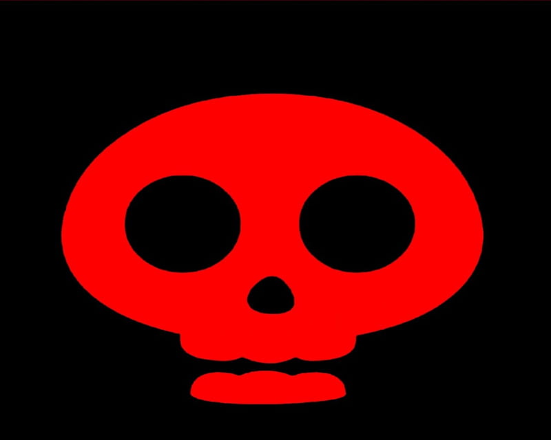 Skull Red, red, hardcore, evil, black, speedcore, gizzzi, frenchcore, dark, gabbernetz, skull, HD wallpaper