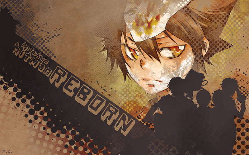 Katekyo Hitman Reborn, tsuna, fire, group, anime, mafia, cool eyes, HD  wallpaper | Peakpx