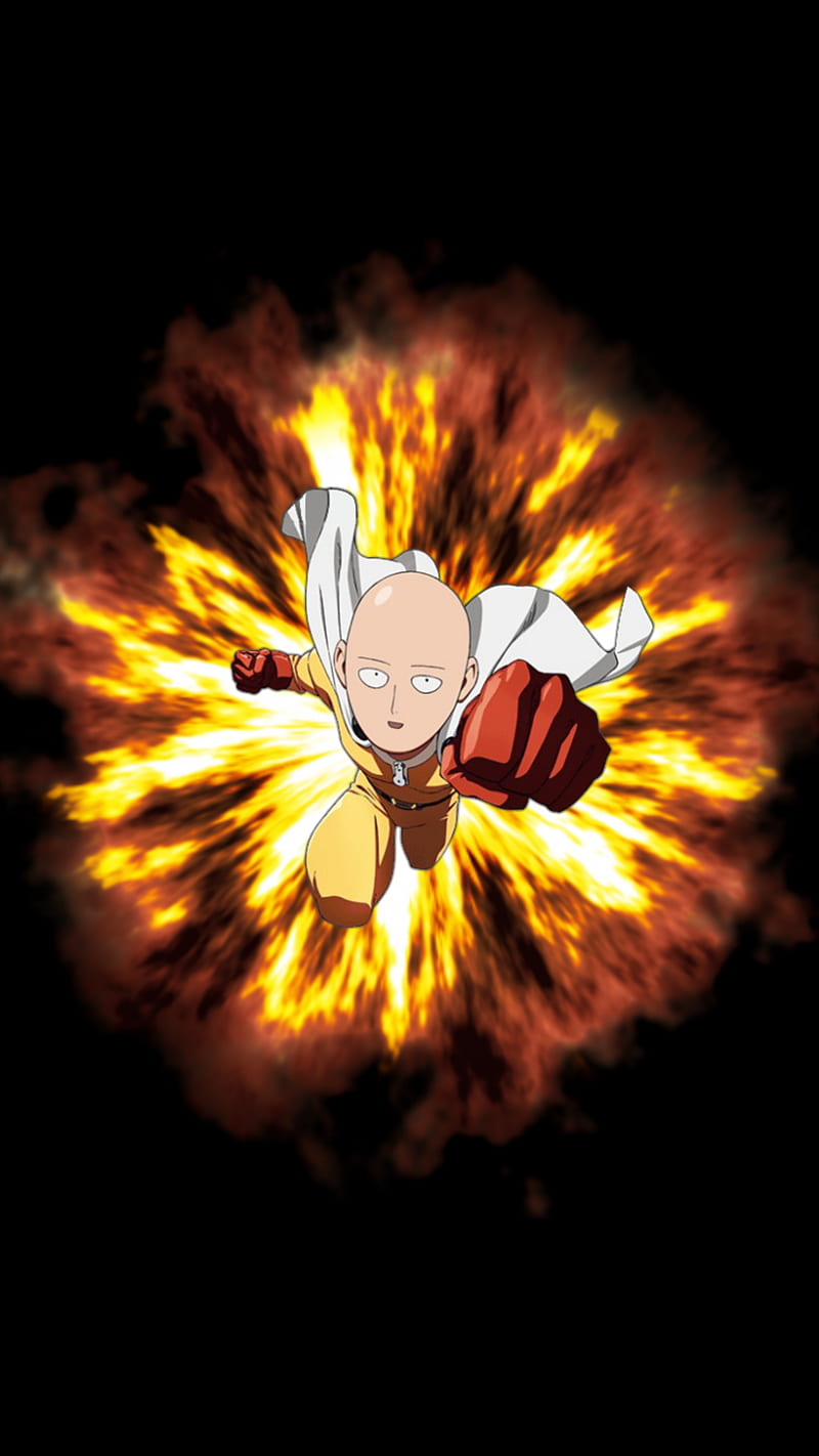 Saitama, one punch man, HD phone wallpaper