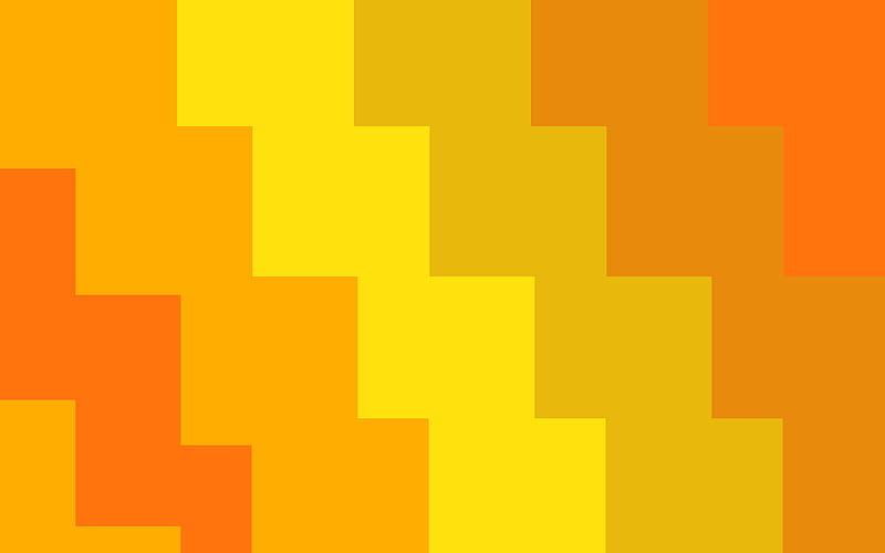 Geometry Shapes Yellow Shades, HD wallpaper