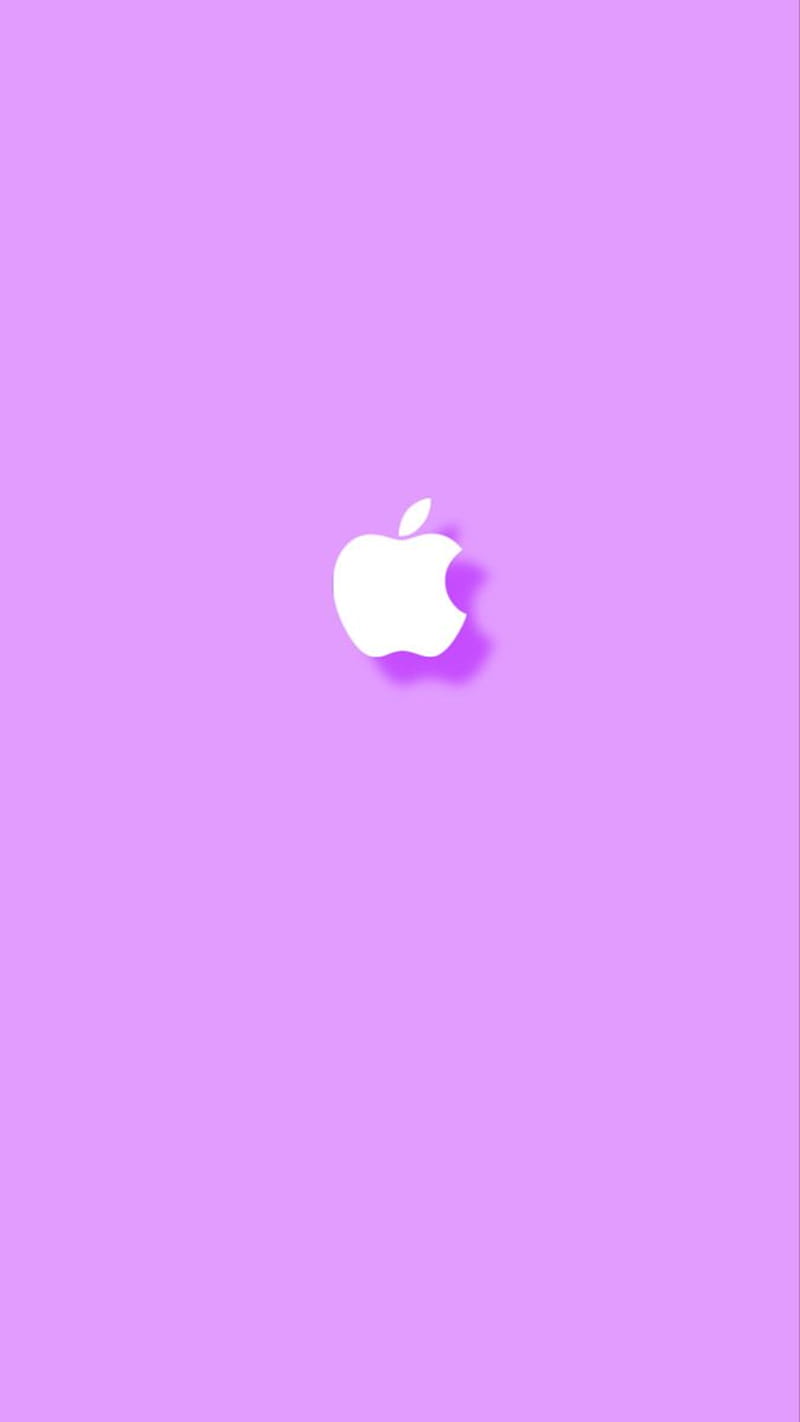 Lila Apple . Apple, Apple iphone, iPhone girly, Purple Apple, HD phone ...