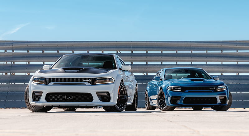 2020 Dodge Charger Scat Pack Widebody and Charger SRT Hellcat Widebody , car, HD wallpaper