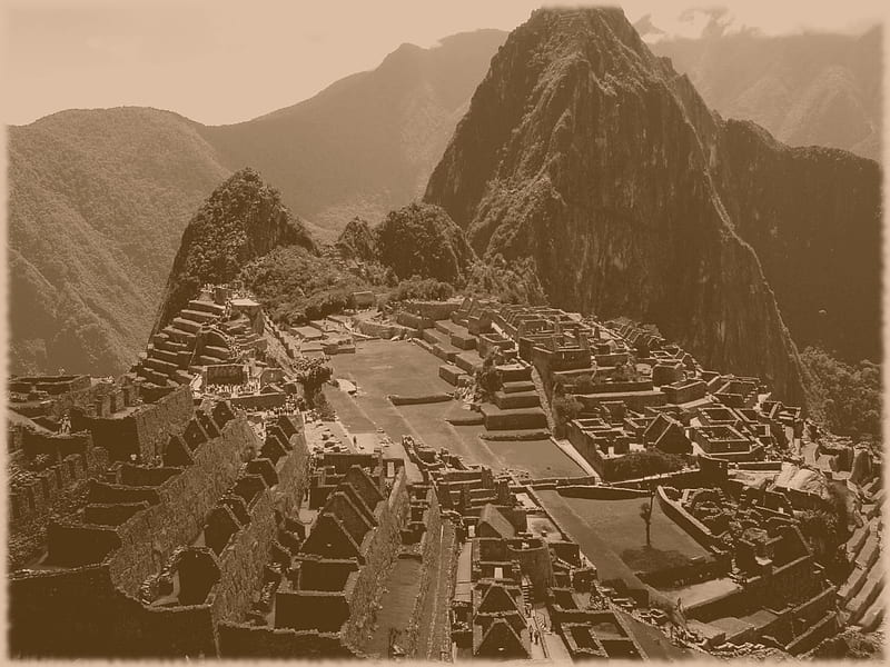 Landscape, Monuments, Peru, Machu Picchu, Man Made, Inca, HD wallpaper