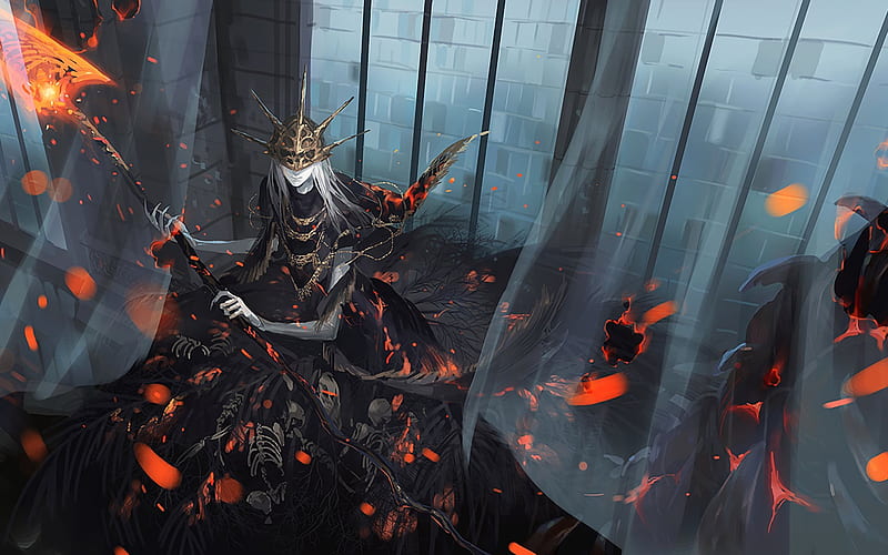 Aldrich Devourer of Gods, Dark Souls 3, Lord of Cinder, HD wallpaper