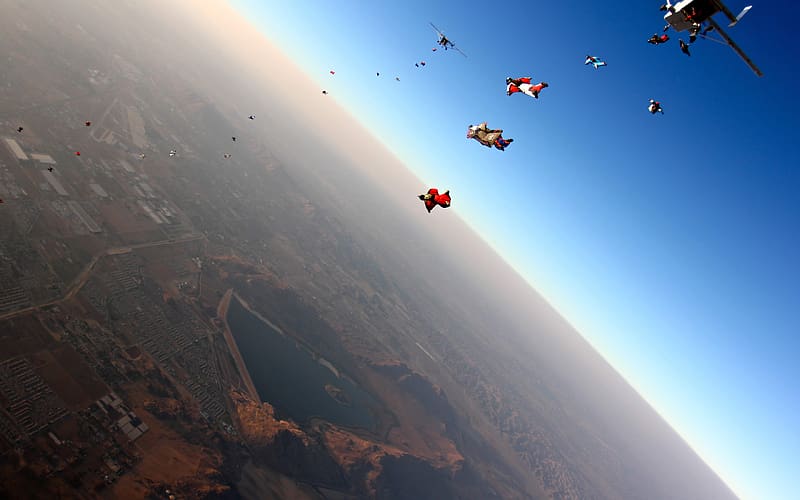 Skydiving, Sports, HD wallpaper