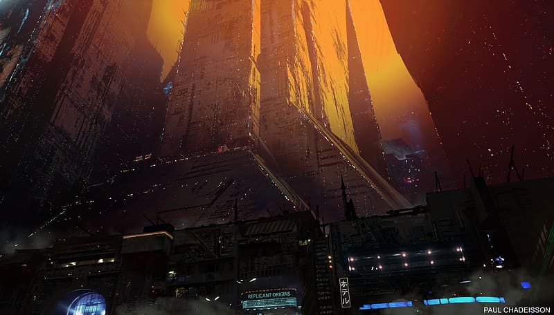 Skyscraper, Building, Futuristic, Movie, Blade Runner 2049, HD wallpaper