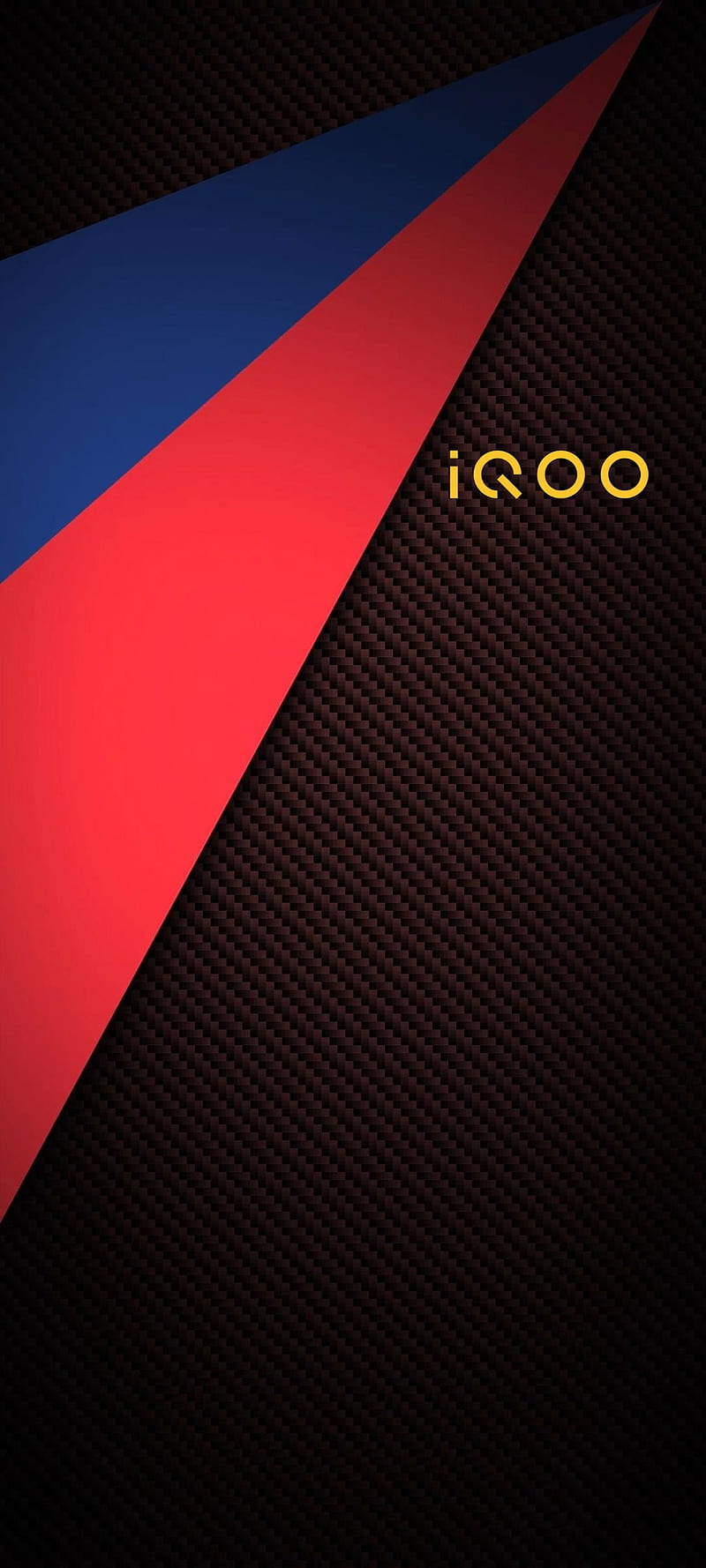 Iqoo stock , black, blue, bosch, brand, iqoo, iqoo 7, red, stock logo, vivo, yellow, HD phone wallpaper