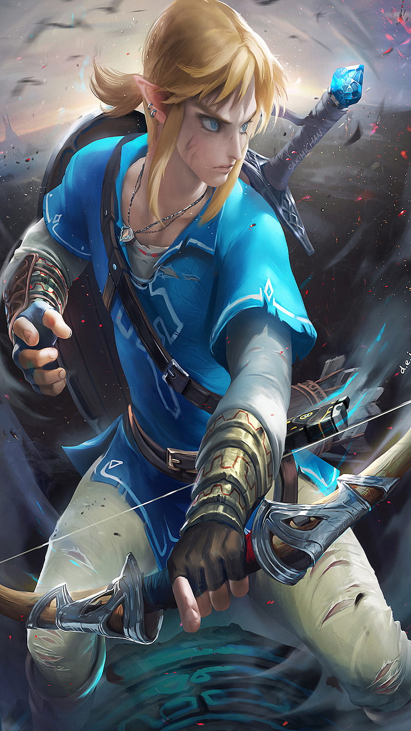 BotW Link fanart  Legend of zelda, Legend of zelda breath, Breath