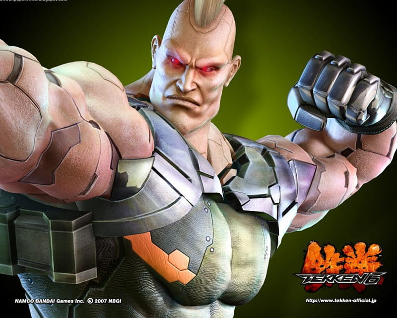 Outro personagem em Tekken 7 é um Cyborg, mas seu nome ainda não foi  revelado - Purebreak