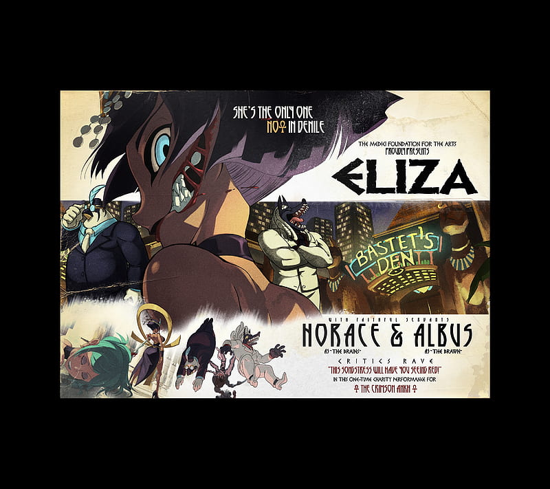 Skullgirls Eliza, HD wallpaper