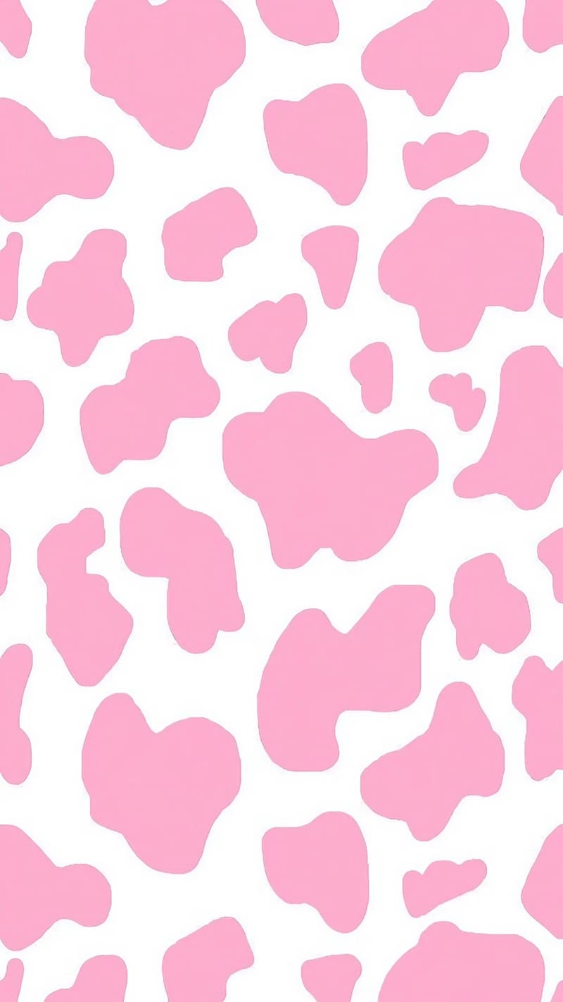 Aesthetic Cow, Pink aethetic, pink cow spots, HD phone wallpaper | Peakpx